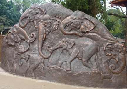 Entrance to Pinnewala Elephant Orphanage