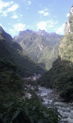  Looking towards Aguas Calientes