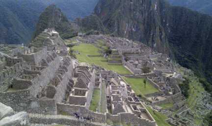 Machu Picchu from the top