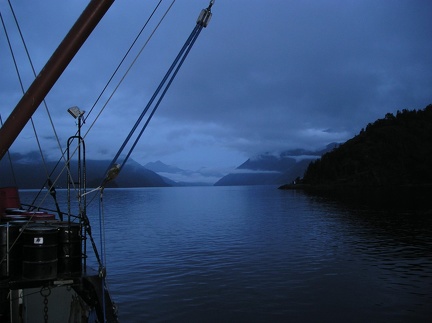 Dawn departure from Muchalat