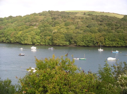 Upriver view from Hotel Bedroom