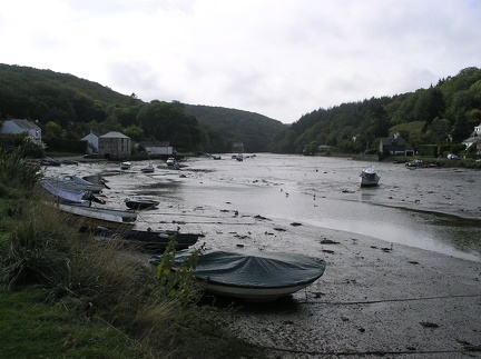  View downriver at Lerryn