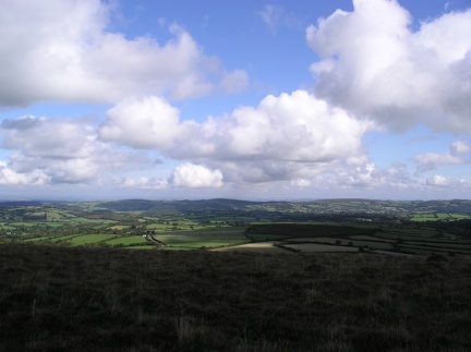 View across Dartmoor