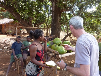 Buying Refreshing Coconut Water
