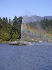 Fountain in Lost Lagoon
