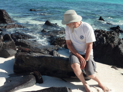 D With Marine Iguana