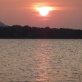 Sunset over Kandalama Lake